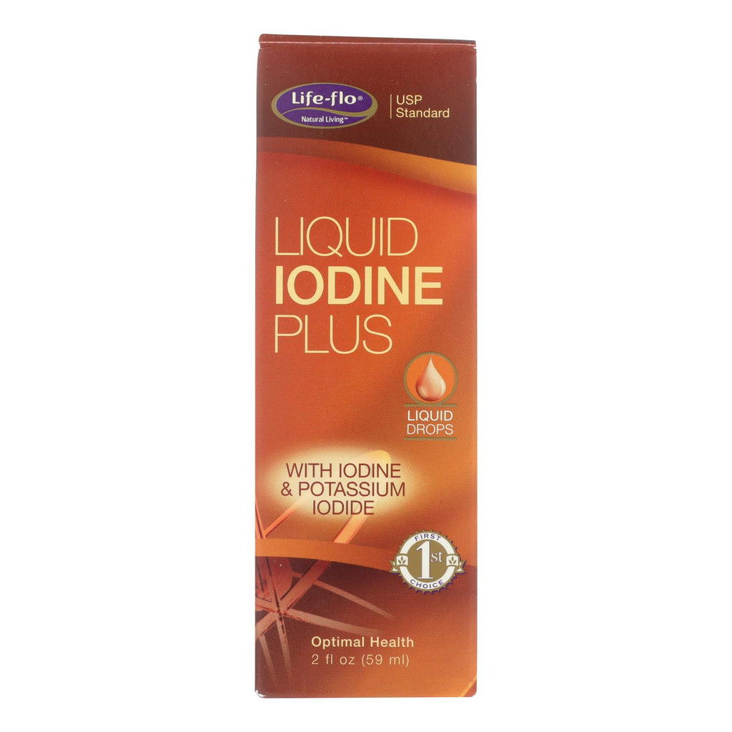 Life-flo Health Care Liquid Iodine Plus - 2 Fl Oz - Lakehouse Foods