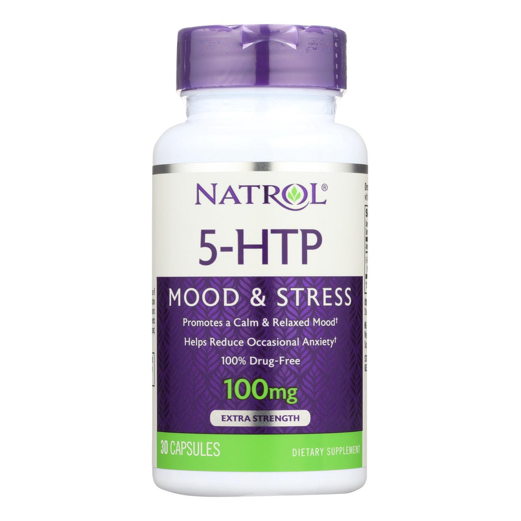 Natrol 5-htp - 100 Mg - 30 Capsules - Lakehouse Foods