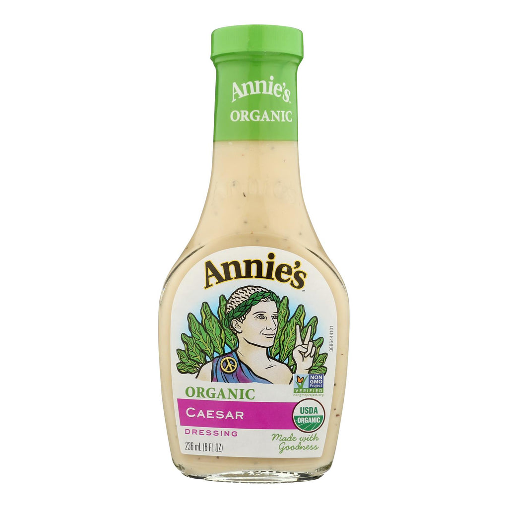 Annie's Naturals Organic Dressing Caesar - Case Of 6 - 8 Fl Oz. - Lakehouse Foods