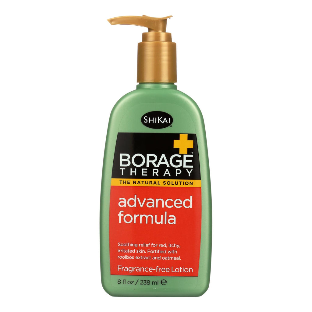 Shikai Borage Therapy Advanced Formula Fragrance Free - 8 Fl Oz - Lakehouse Foods