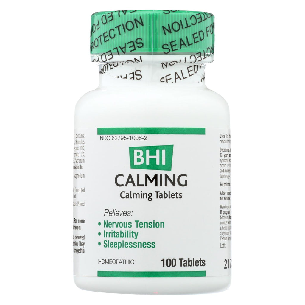 Bhi - Calming - 100 Tablets - Lakehouse Foods
