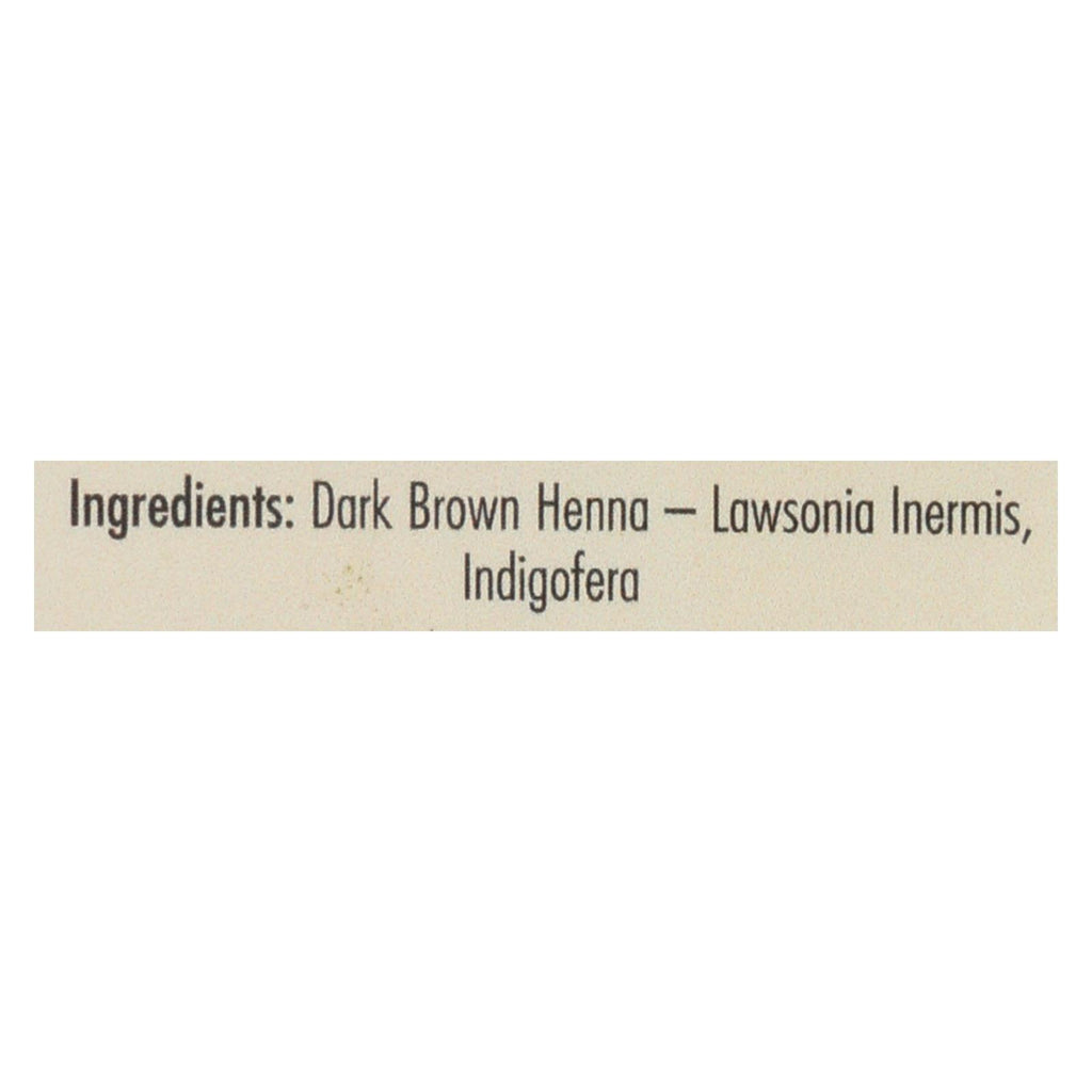 Rainbow Research Henna Hair Color And Conditioner Persian Dark Brown Sable - 4 Oz - Lakehouse Foods