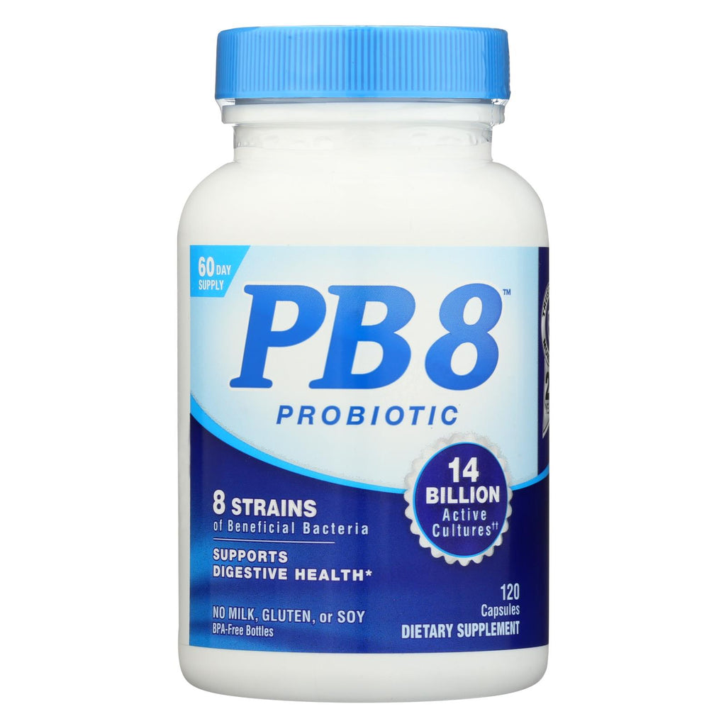 Nutrition Now Pb 8 Pro-biotic Acidophilus For Life - 120 Capsules - Lakehouse Foods