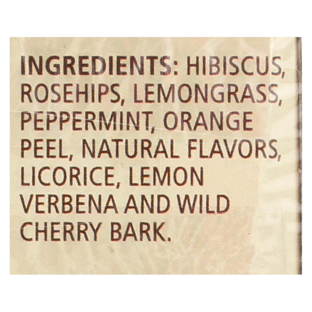 Celestial Seasonings Herbal Tea Caffeine Free Red Zinger - 20 Tea Bags - Case Of 6 - Lakehouse Foods