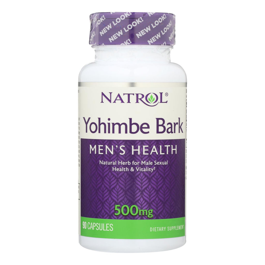 Natrol Yohimbe Bark - 500 Mg - 90 Caps - Lakehouse Foods