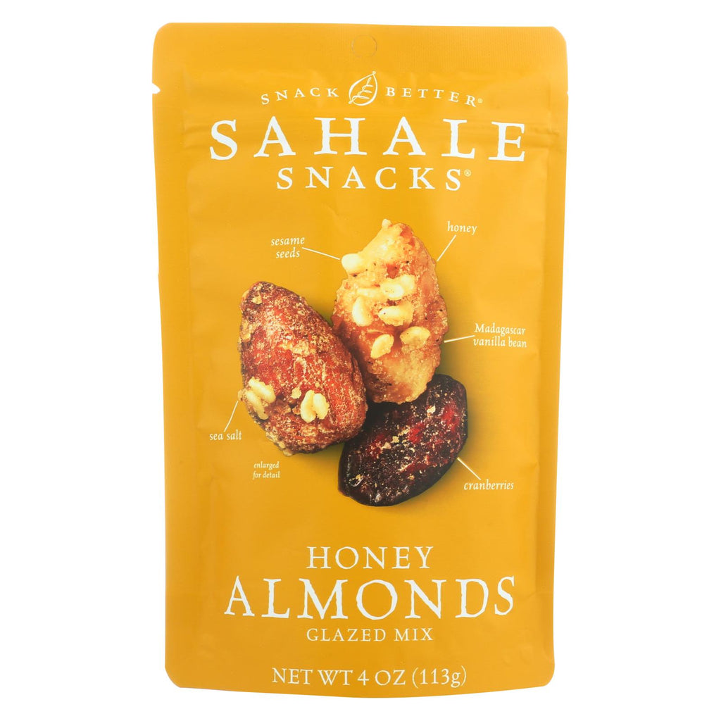 Sahale Snacks Glazed Nuts - Balsamic Almonds - Case Of 6 - 4 Oz. - Lakehouse Foods