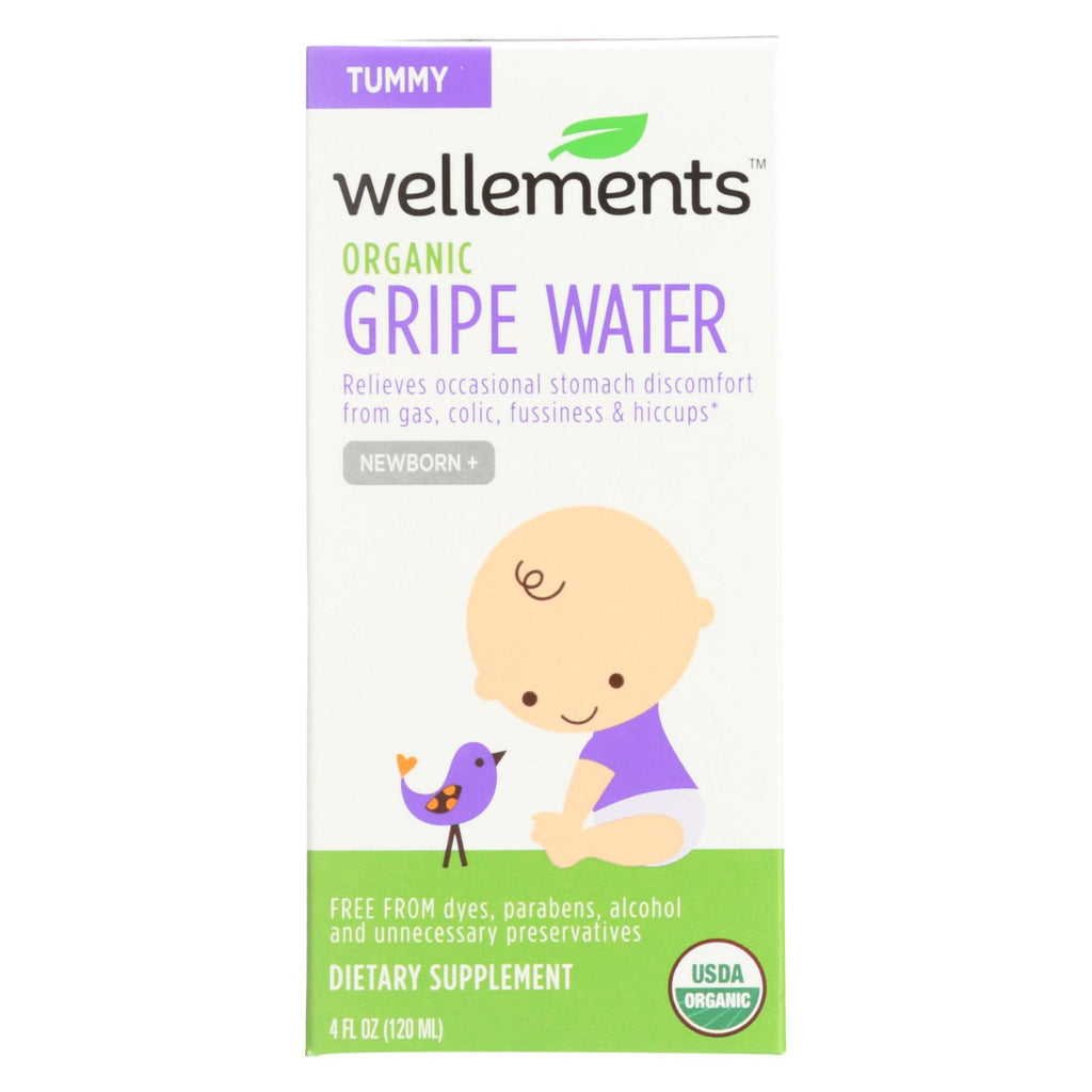Wellements Gripe Water For Colic - 4 Fl Oz - Lakehouse Foods