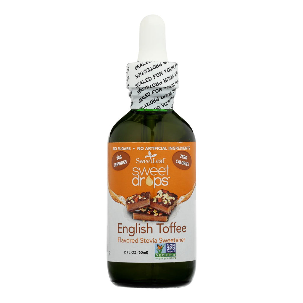 Sweet Leaf Sweet Drops Sweetener English Toffee - 2 Fl Oz - Lakehouse Foods