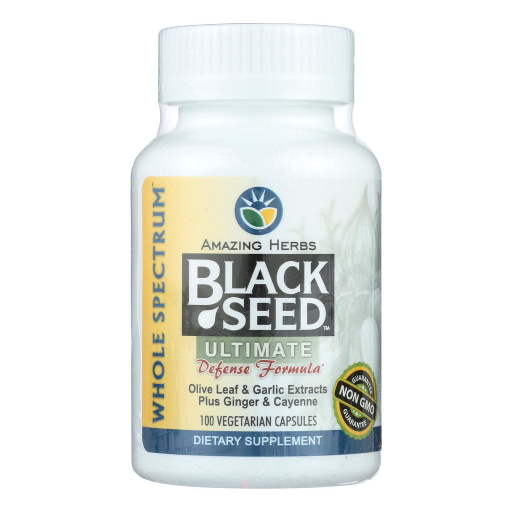 Amazing Herbs - Black Seed Theramune Ultimate - 100 Capsules - Lakehouse Foods