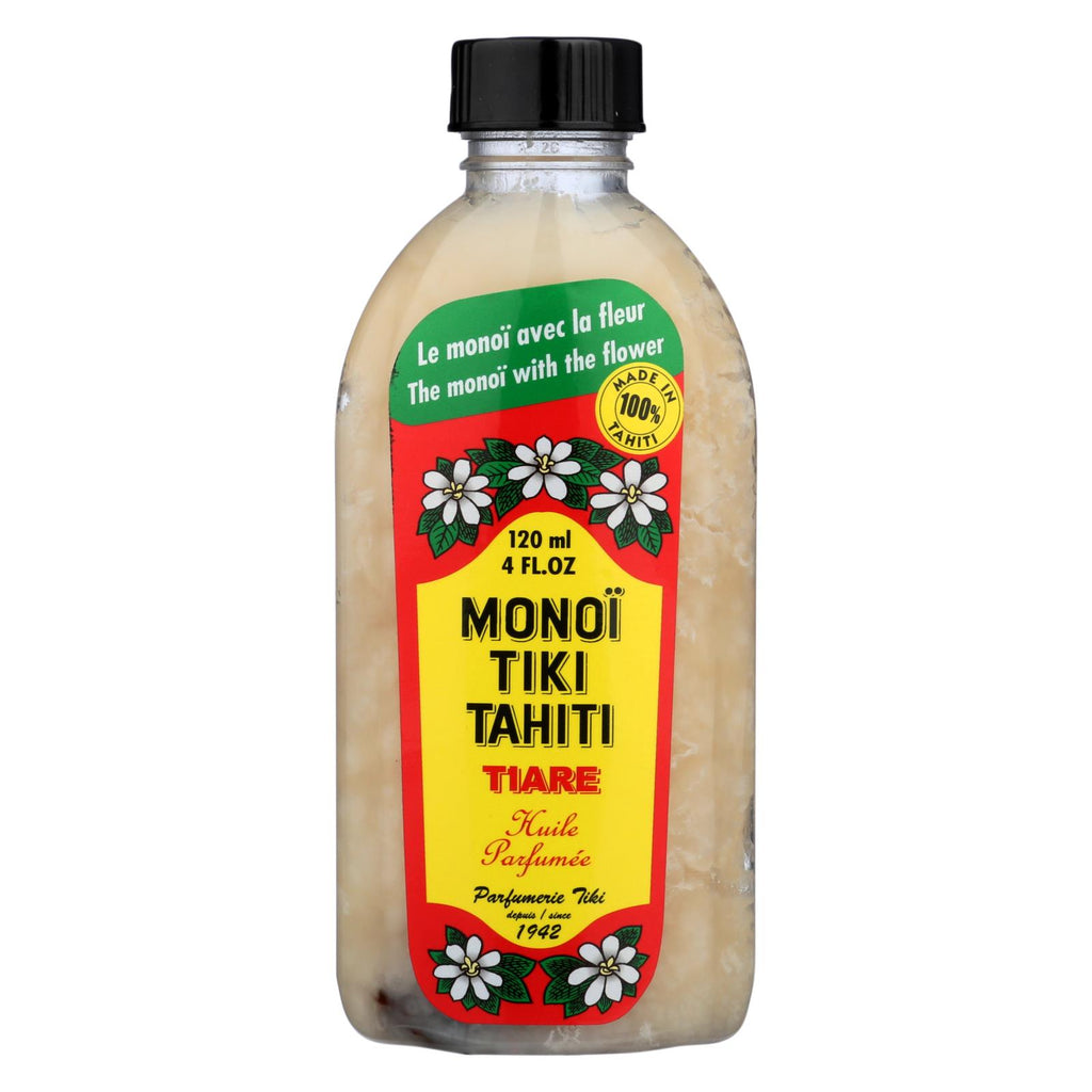 Monoi Tiare Tahiti Monoi Tiiki Tahiti Coconut Oil - 4 Fl Oz - Lakehouse Foods