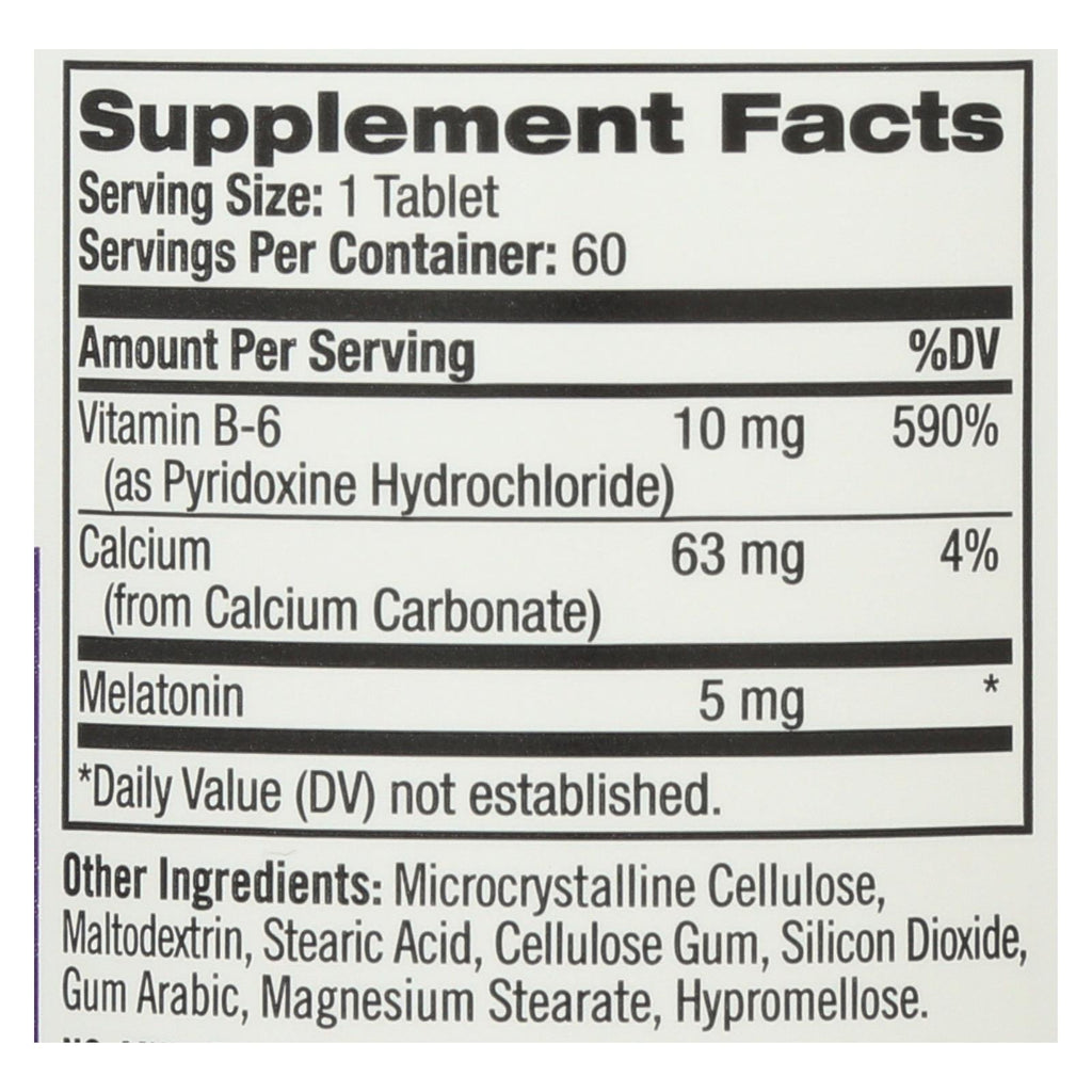 Natrol Melatonin - 5 Mg - 60 Tablets - Lakehouse Foods