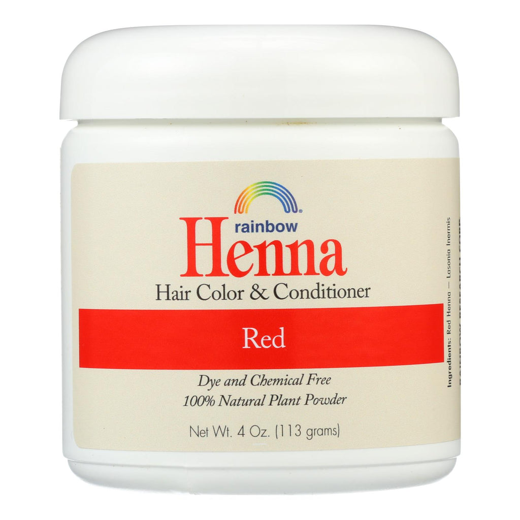 Rainbow Research Henna Hair Color And Conditioner Persian Red - 4 Oz - Lakehouse Foods