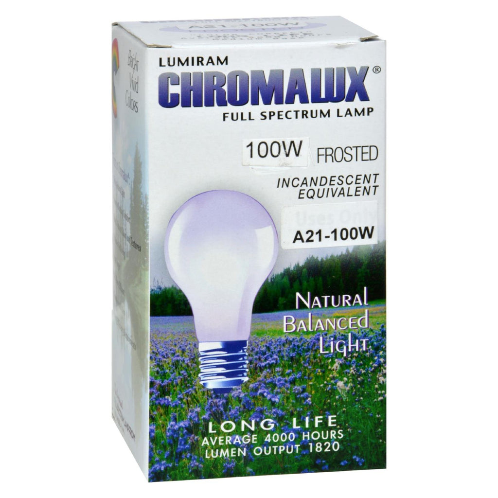 Chromalux Light Bulb Frosted-100w - 1 Bulb - Lakehouse Foods