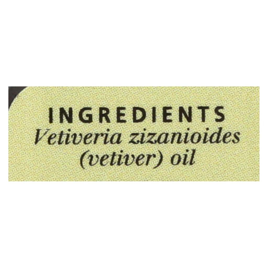 Aura Cacia - Pure Essential Oil Vetiver - 0.5 Fl Oz - Lakehouse Foods