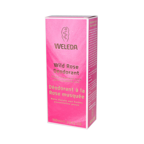 Weleda Deodorant Wild Rose - 3.4 Fl Oz - Lakehouse Foods