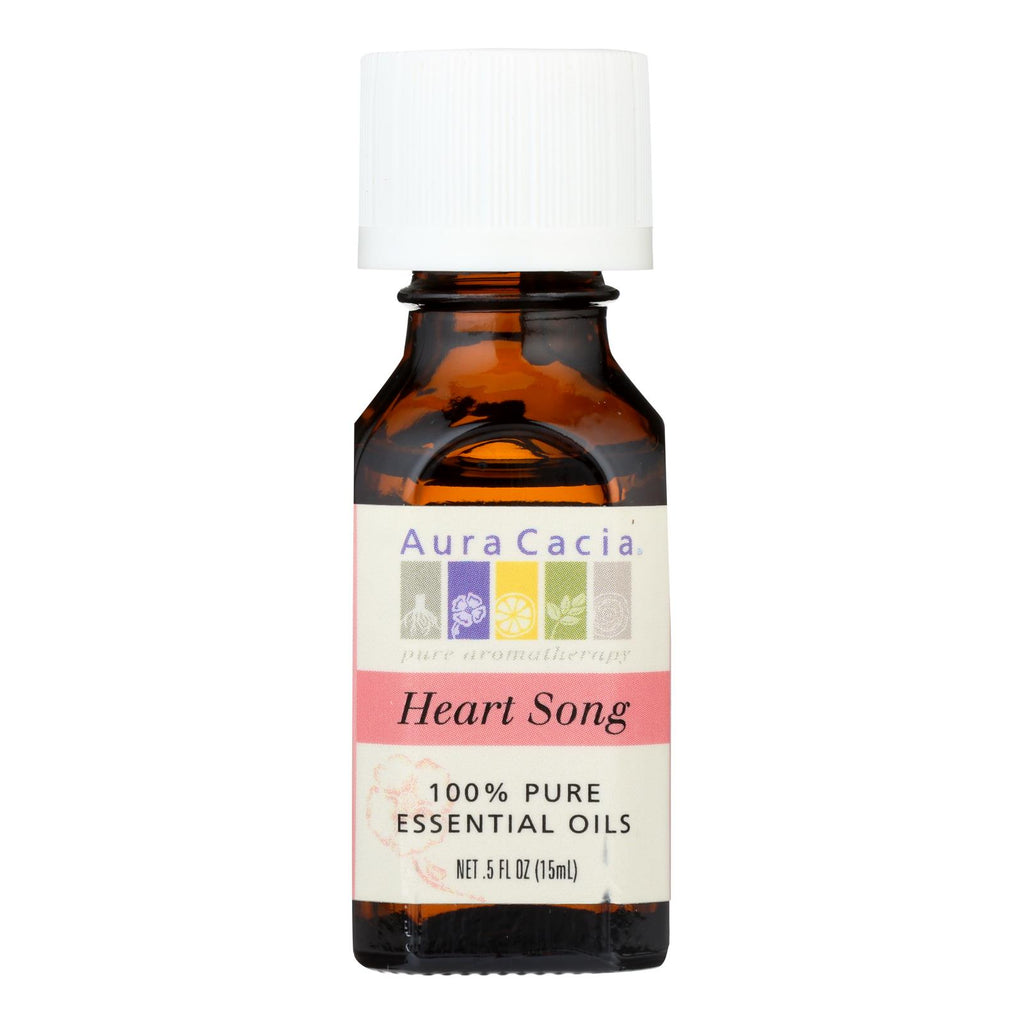 Aura Cacia - Pure Essential Oil Heart Song - 0.5 Fl Oz - Lakehouse Foods