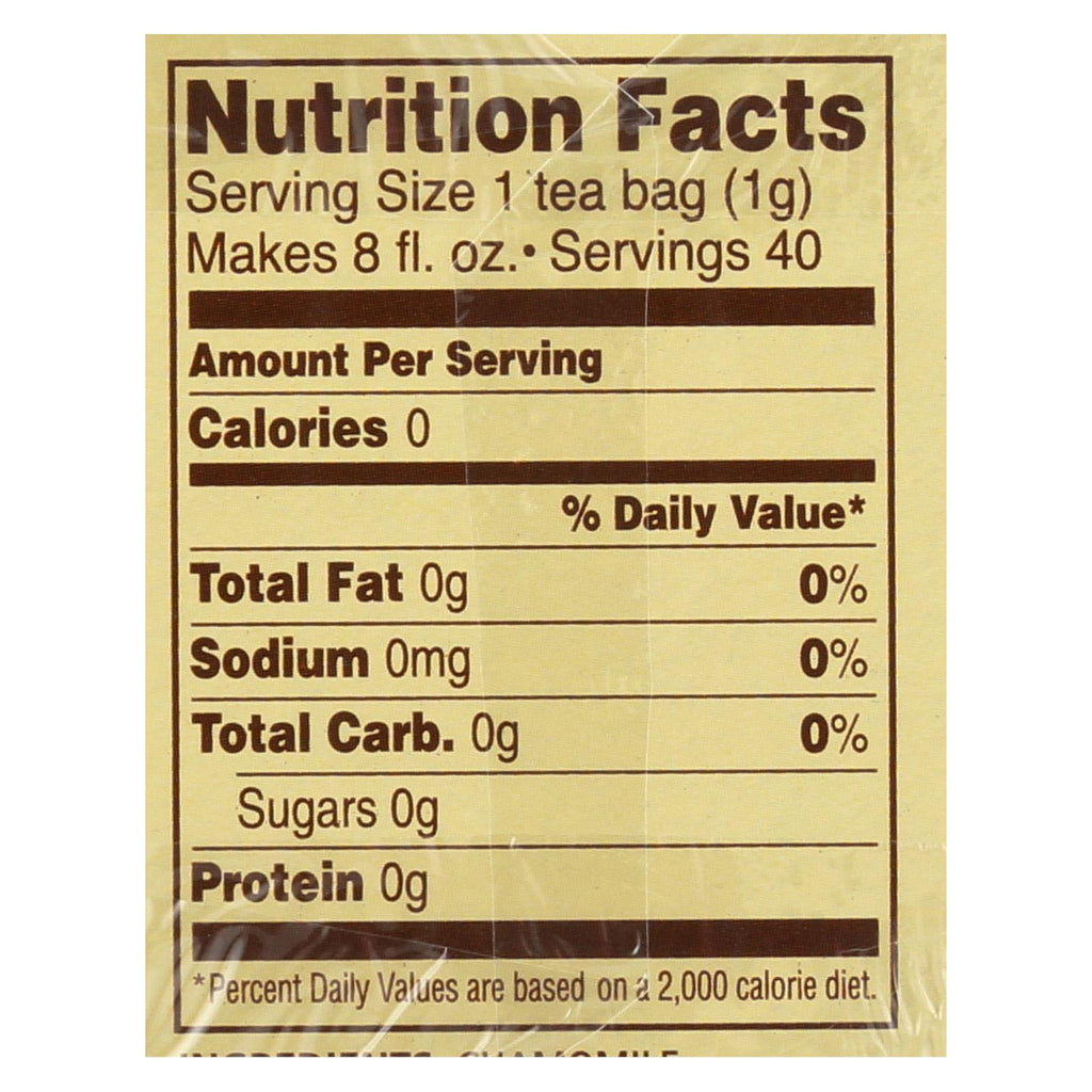 Celestial Seasonings Herbal Tea - Sleepytime - Caffeine Free - Case Of 6 - 40 Bags - Lakehouse Foods