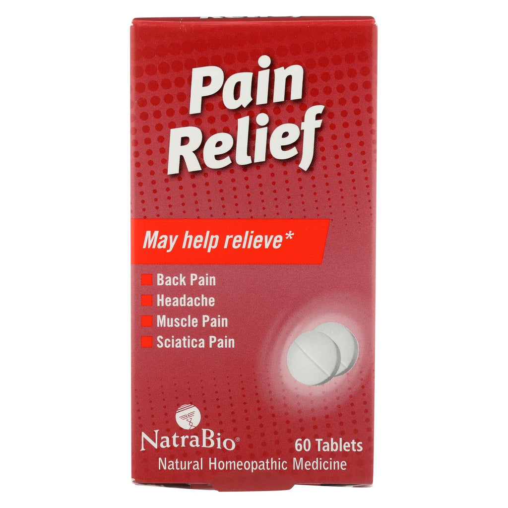 Natrabio Pain Relief - 60 Tablets - Lakehouse Foods