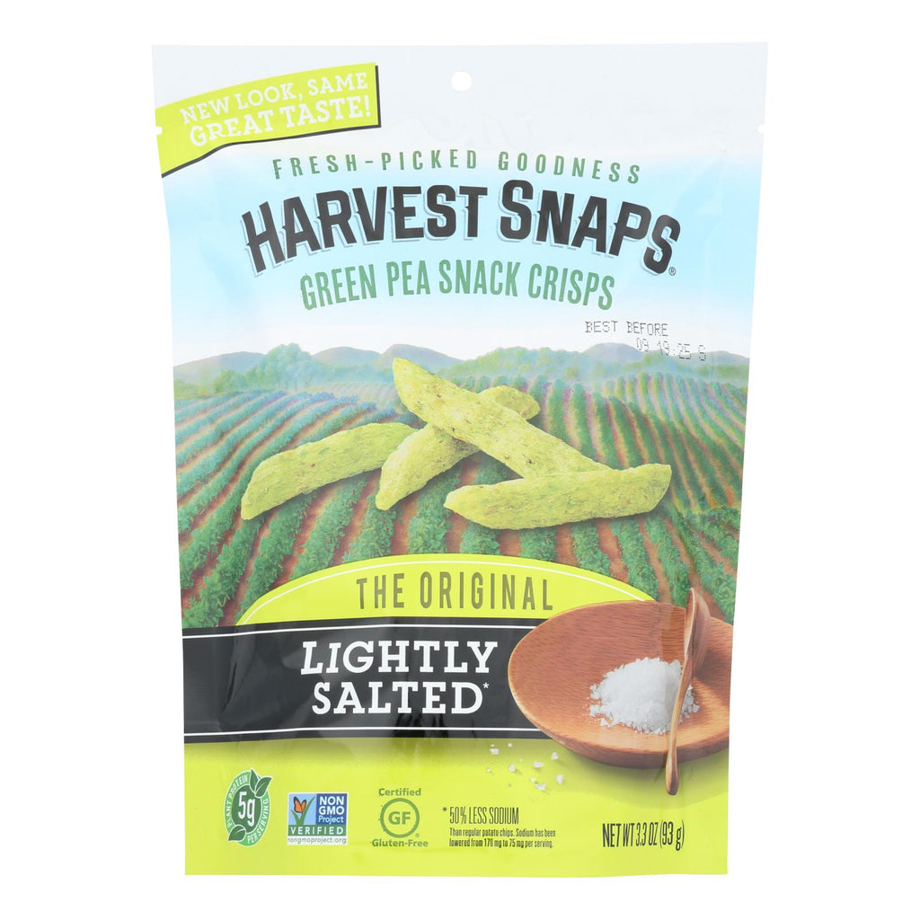 Calbee Snapea Crisp - Snapea Crisps - Lightly Salted - Case Of 12 - 3.3 Oz. - Lakehouse Foods