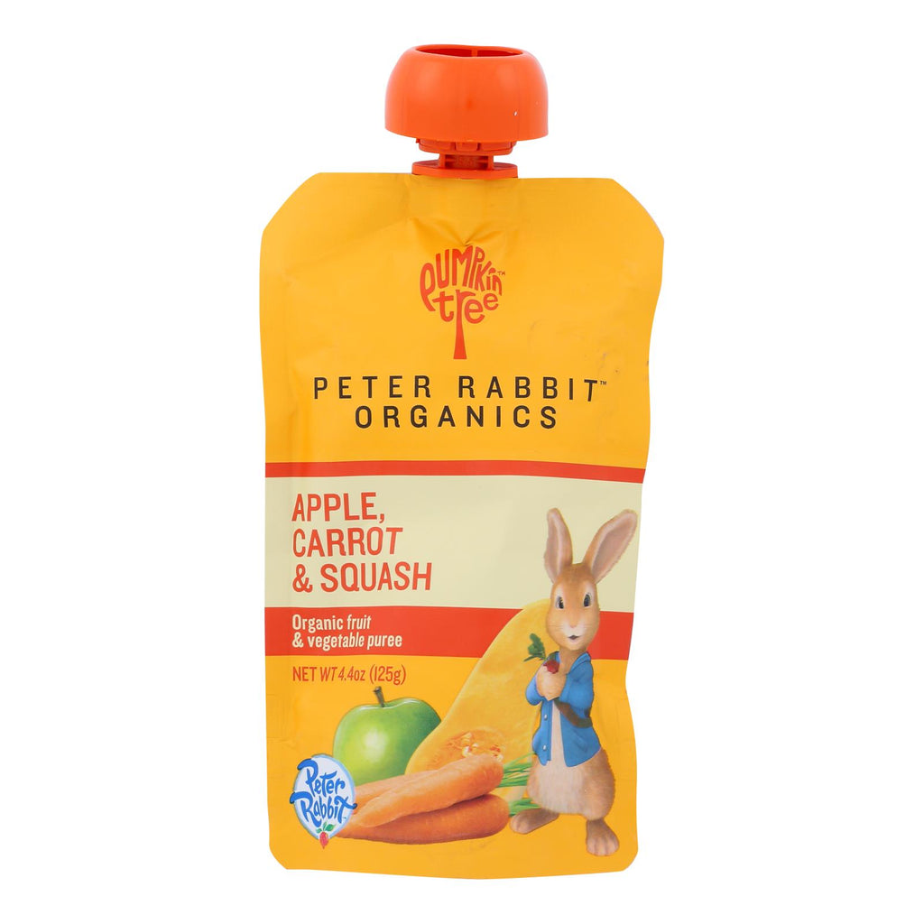 Peter Rabbit Organics Veggie Snacks - Carrot Squash And Apple - Case Of 10 - 4.4 Oz. - Lakehouse Foods