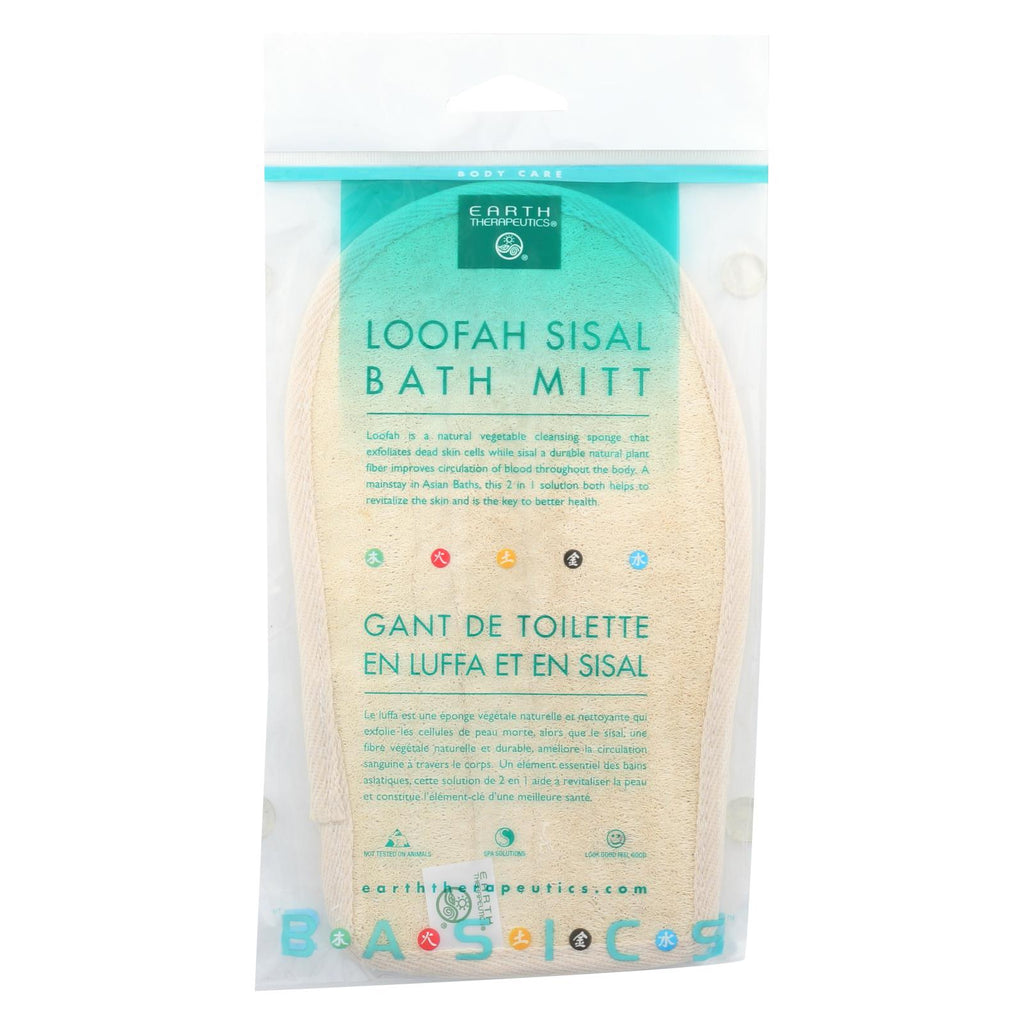 Earth Therapeutics Loofah Sisal Bath Mitt - 1 Loofah - Lakehouse Foods