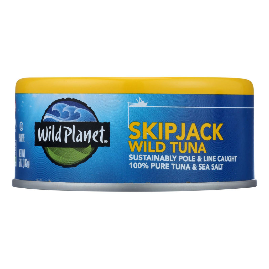 Wild Planet Wild Skipjack Light Tuna - Case Of 12 - 5 Oz. - Lakehouse Foods