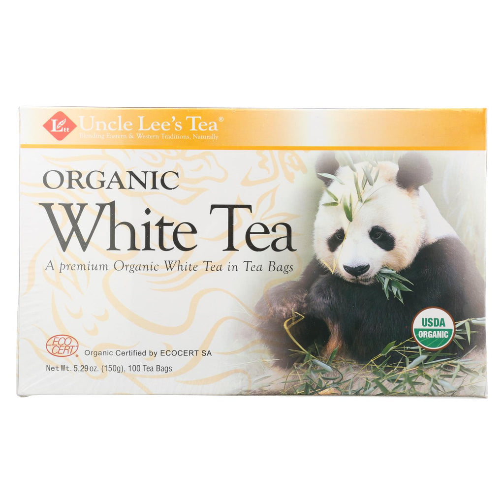 Uncle Lee's Legends Of China Organic White Tea - 100 Tea Bags - Lakehouse Foods