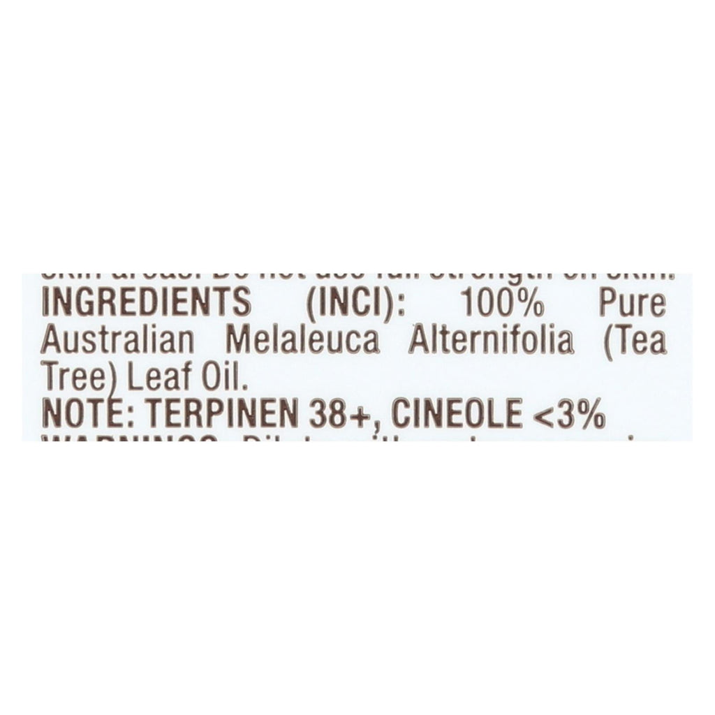 Desert Essence - Tea Tree Oil - 100 Percent Australian - 2 Oz - Lakehouse Foods