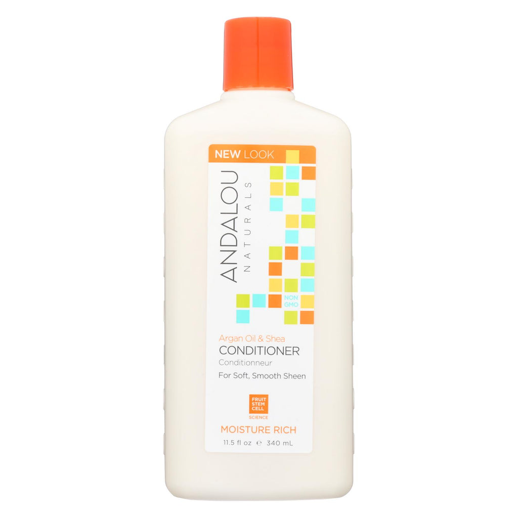 Andalou Naturals Moisture Rich Conditioner Argan And Sweet Orange - 11.5 Fl Oz - Lakehouse Foods