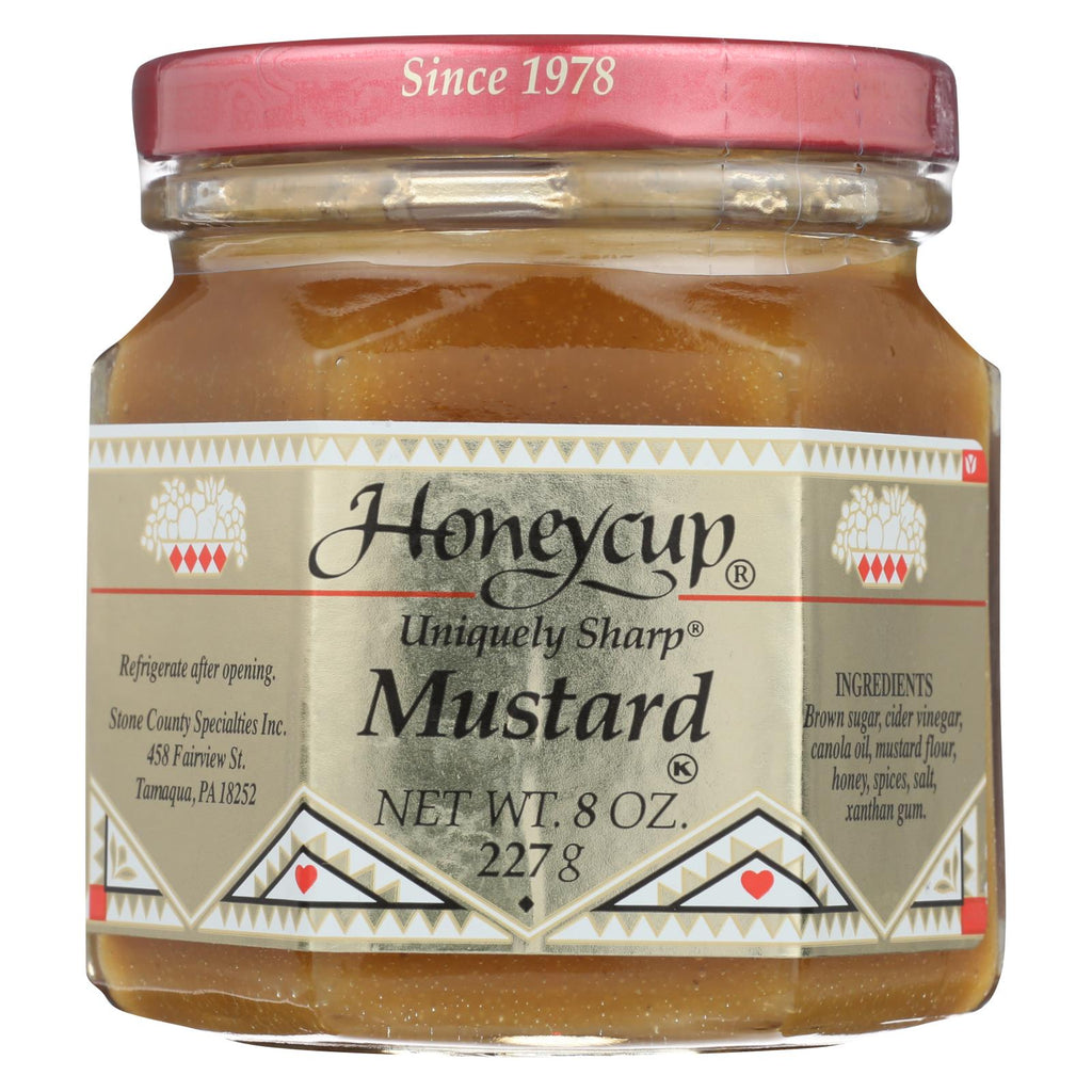 Honeycup Mustard - Case Of 6 - 8 Oz. - Lakehouse Foods