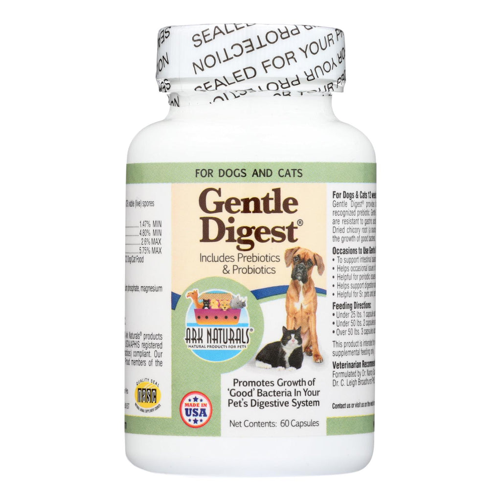 Ark Naturals Gentle Digest For Dogs And Cats - 60 Capsules - Lakehouse Foods