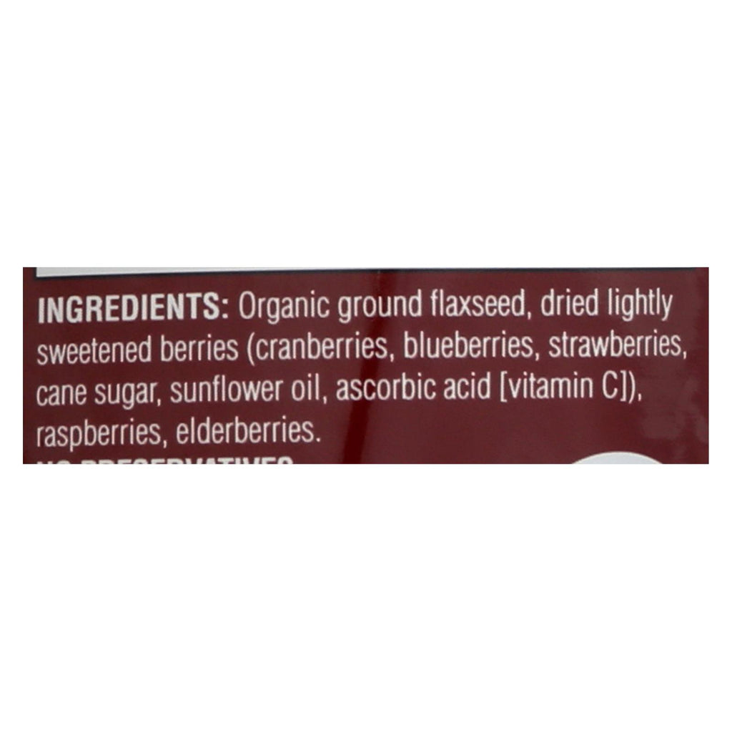 Spectrum Essentials Ground Flax With Mixed Berries - 12 Oz - Lakehouse Foods