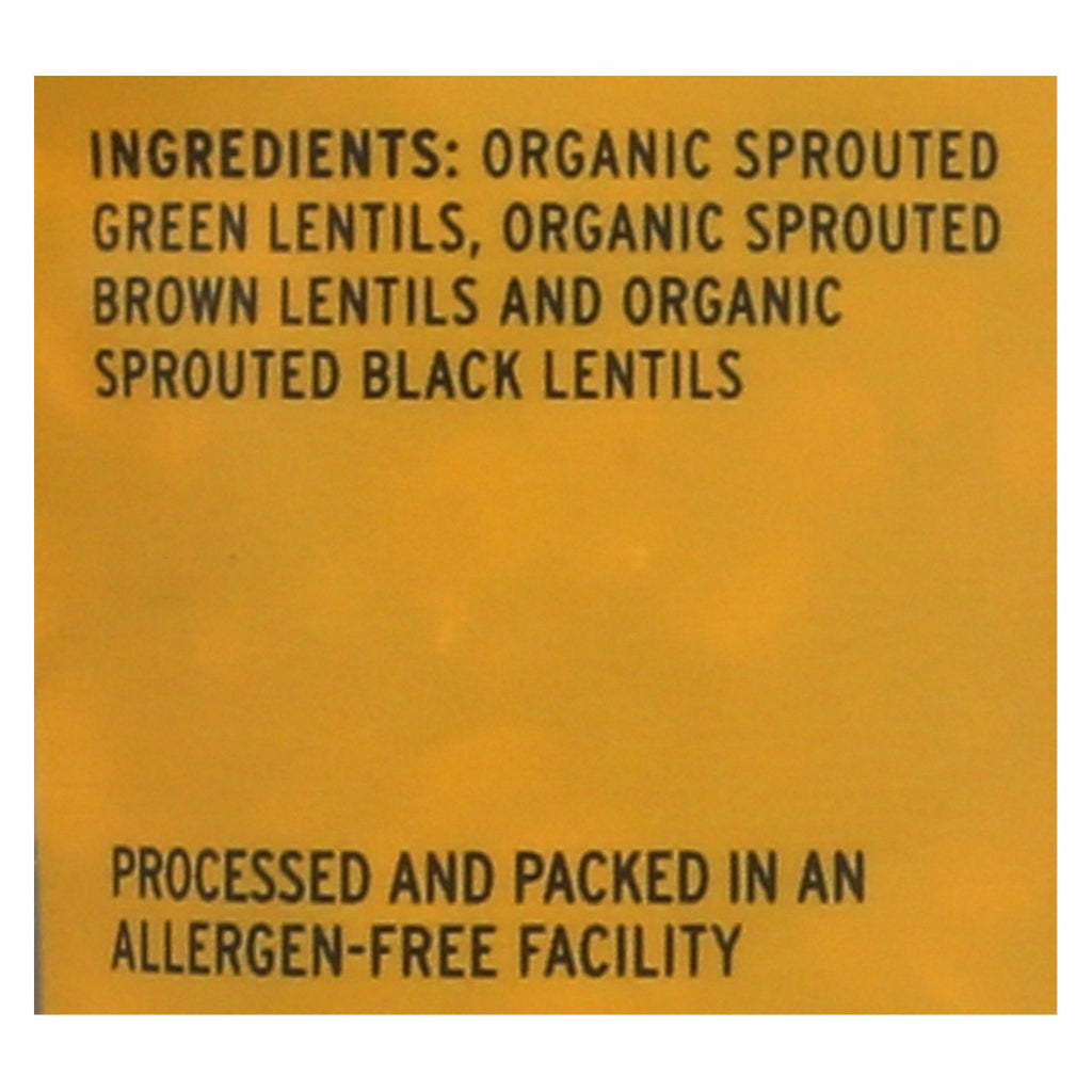 Truroots Organic Trio Lentils - Accents Sprouted - Case Of 6 - 8 Oz. - Lakehouse Foods