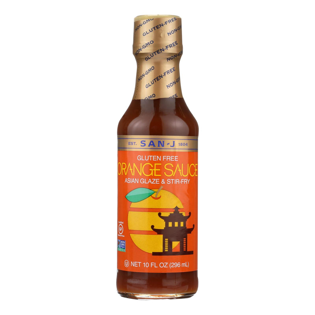 San - J Cooking Sauce - Orange - Case Of 6 - 10 Fl Oz. - Lakehouse Foods