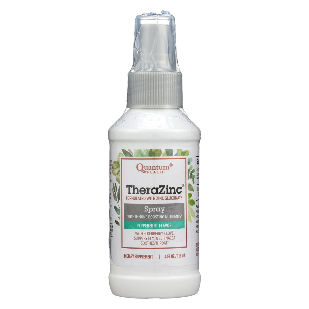 Quantum Therazinc Spray Peppermint Clove - 4 Fl Oz - Lakehouse Foods