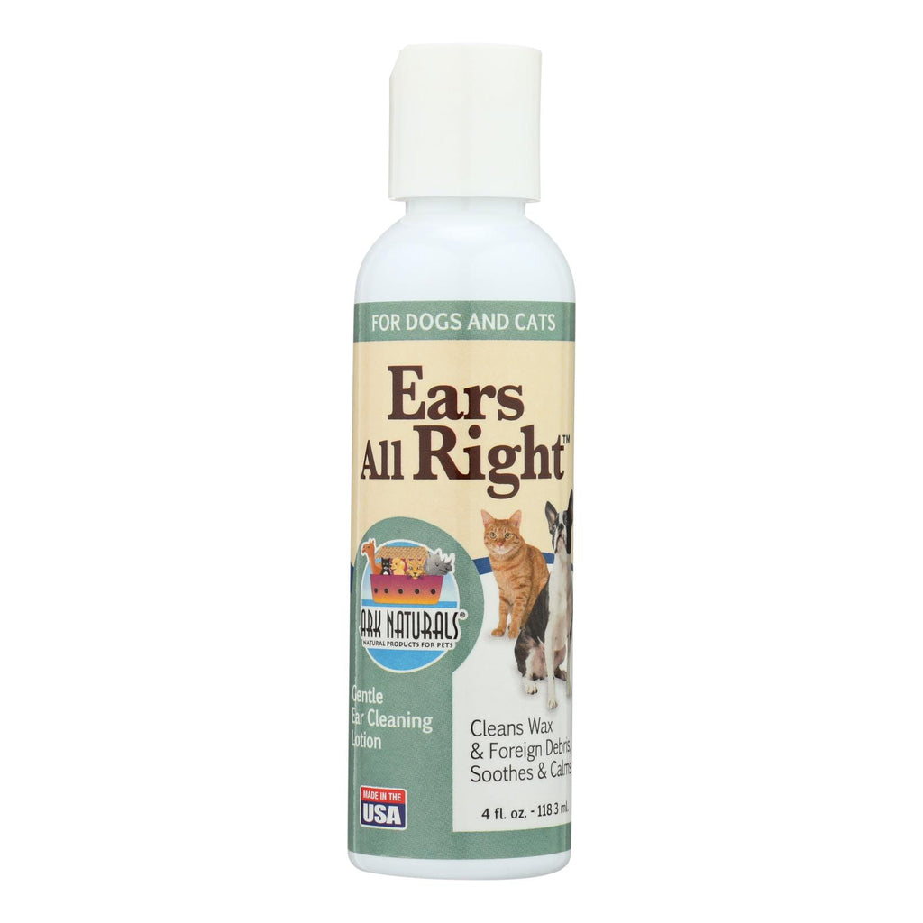 Ark Naturals Ears All Right Cleaning Lotion - 4 Fl Oz - Lakehouse Foods