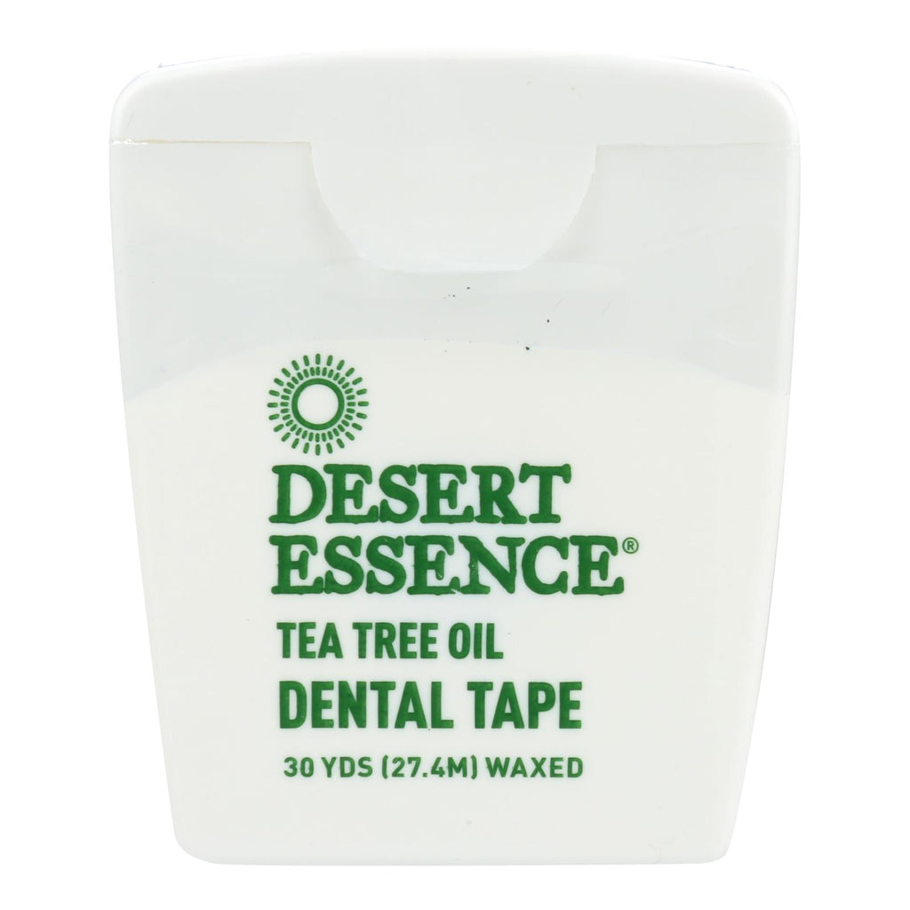 Desert Essence - Tea Tree Oil Dental Tape - 30 Yds - Case Of 6 - Lakehouse Foods