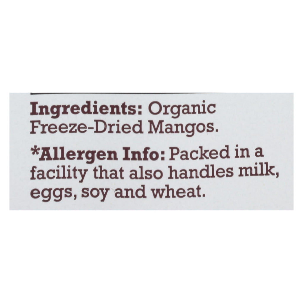 Natierra Freeze Dried - Mangos - Case Of 12 - 1.5 Oz. - Lakehouse Foods