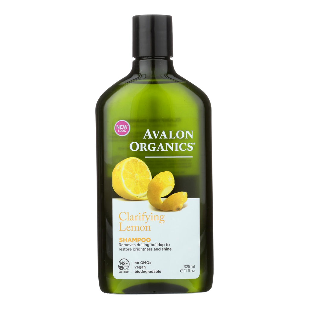 Avalon Organics Clarifying Shampoo Lemon With Shea Butter - 11 Fl Oz - Lakehouse Foods