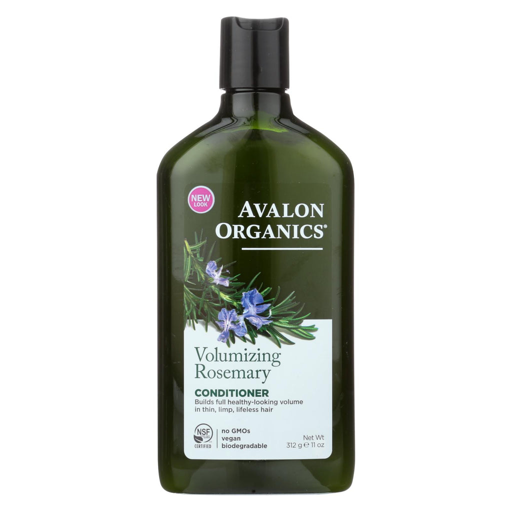 Avalon Organics Volumizing Conditioner With Wheat Protein And Babassu Oil Rosemary - 11 Fl Oz - Lakehouse Foods