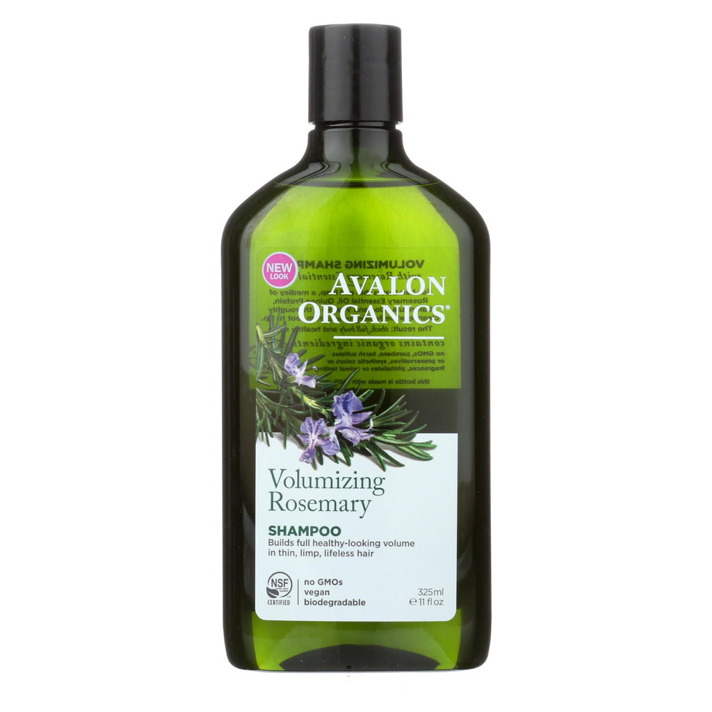 Avalon Organics Volumizing Shampoo Rosemary - 11 Fl Oz - Lakehouse Foods