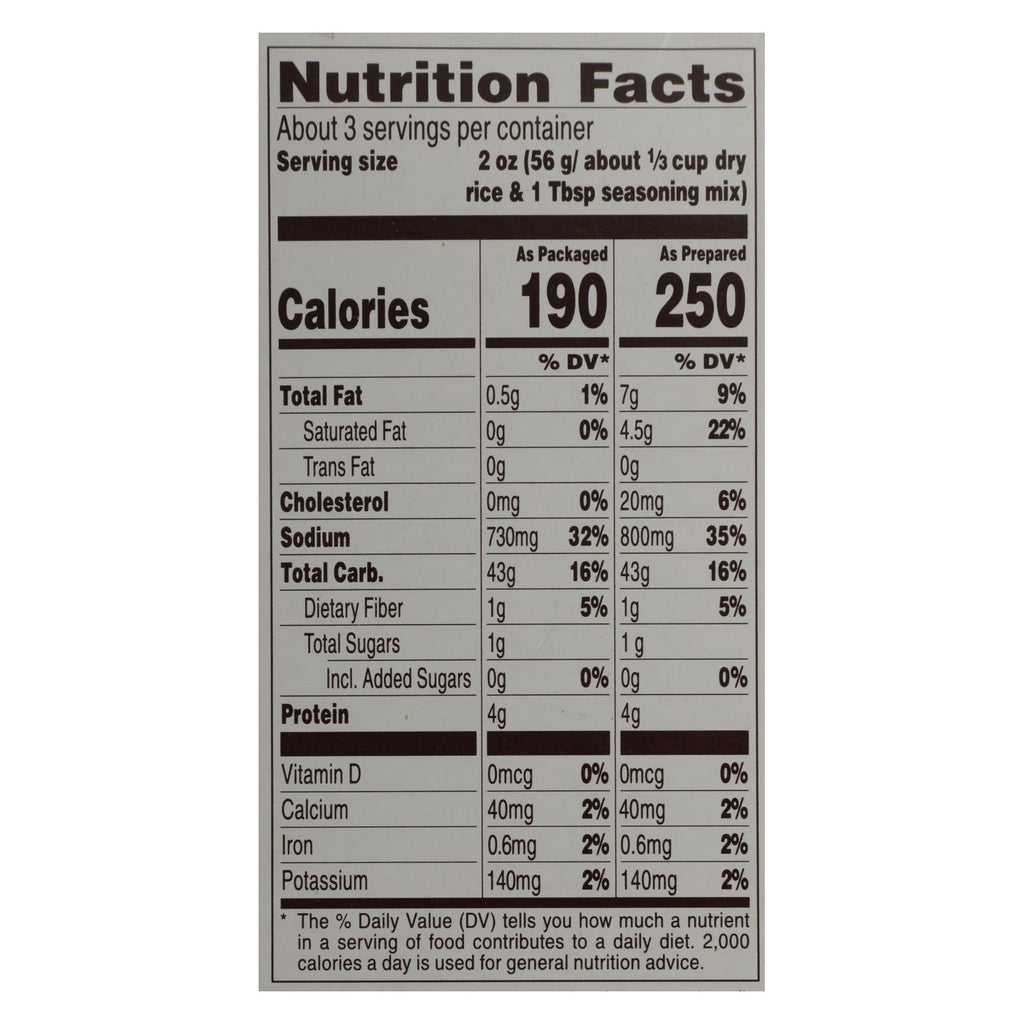 Near East Rice Pilaf Rice - Spanish - Case Of 12 - 6.75 Oz. - Lakehouse Foods