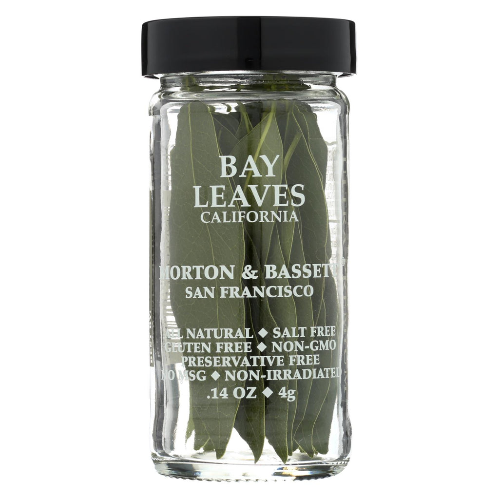 Morton And Bassett Bay Leaves - .5 Oz - Case Of 3 - Lakehouse Foods