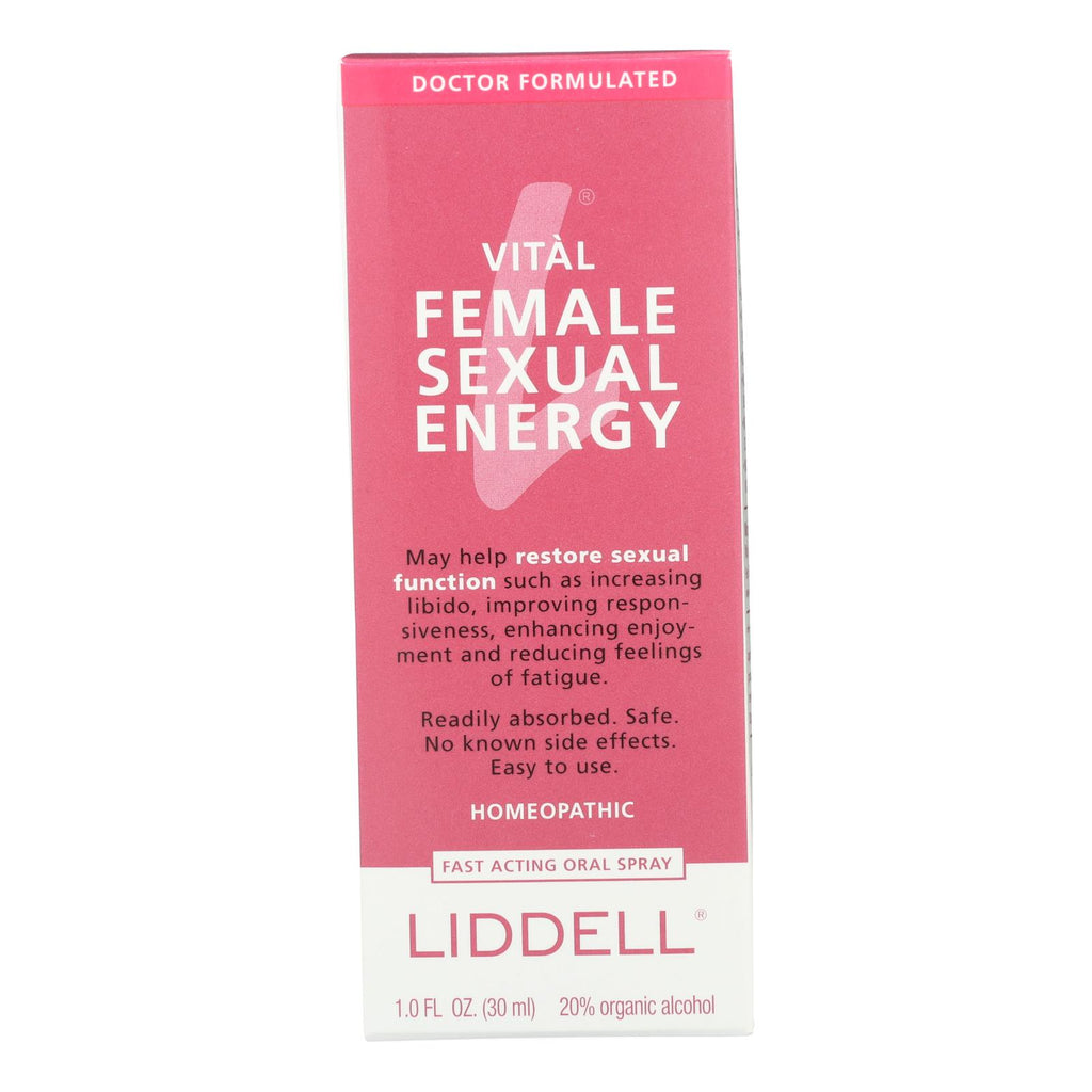 Liddell Homeopathic Female Sexual Energy Spray - 1 Fl Oz - Lakehouse Foods