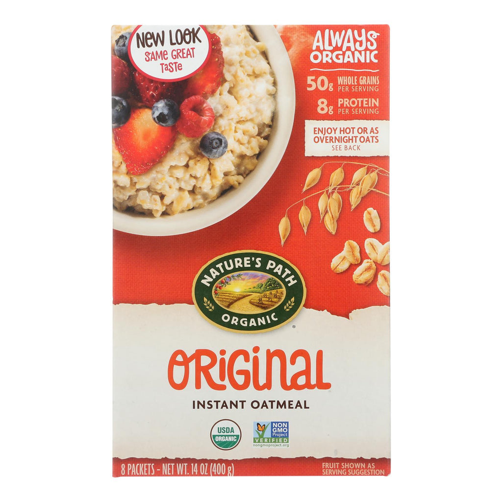 Nature's Path Organic Hot Oatmeal - Original - Case Of 6 - 14 Oz. - Lakehouse Foods