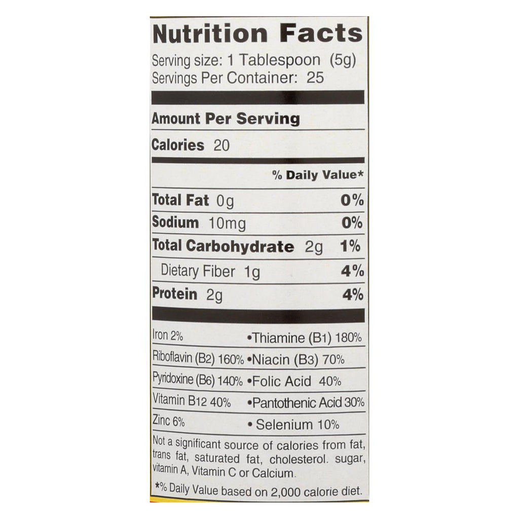 Bragg - Seasoning - Nutritional Yeast - Premium - 4.5 Oz - Case Of 12 - Lakehouse Foods