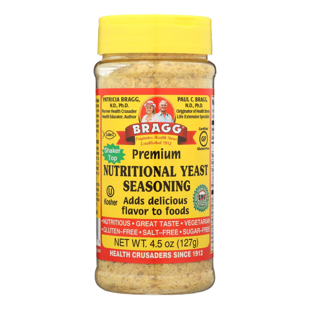 Bragg - Seasoning - Nutritional Yeast - Premium - 4.5 Oz - Case Of 12 - Lakehouse Foods