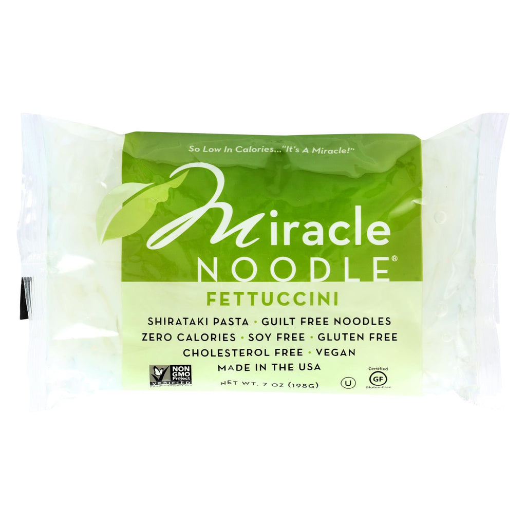 Miracle Noodle Pasta - Shirataki - Miracle Noodle - Fettuccini - 7 Oz - Case Of 6 - Lakehouse Foods