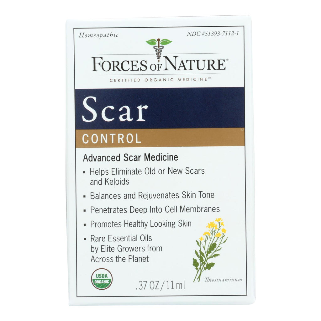 Forces Of Nature - Organic Scar Control - 11 Ml - Lakehouse Foods
