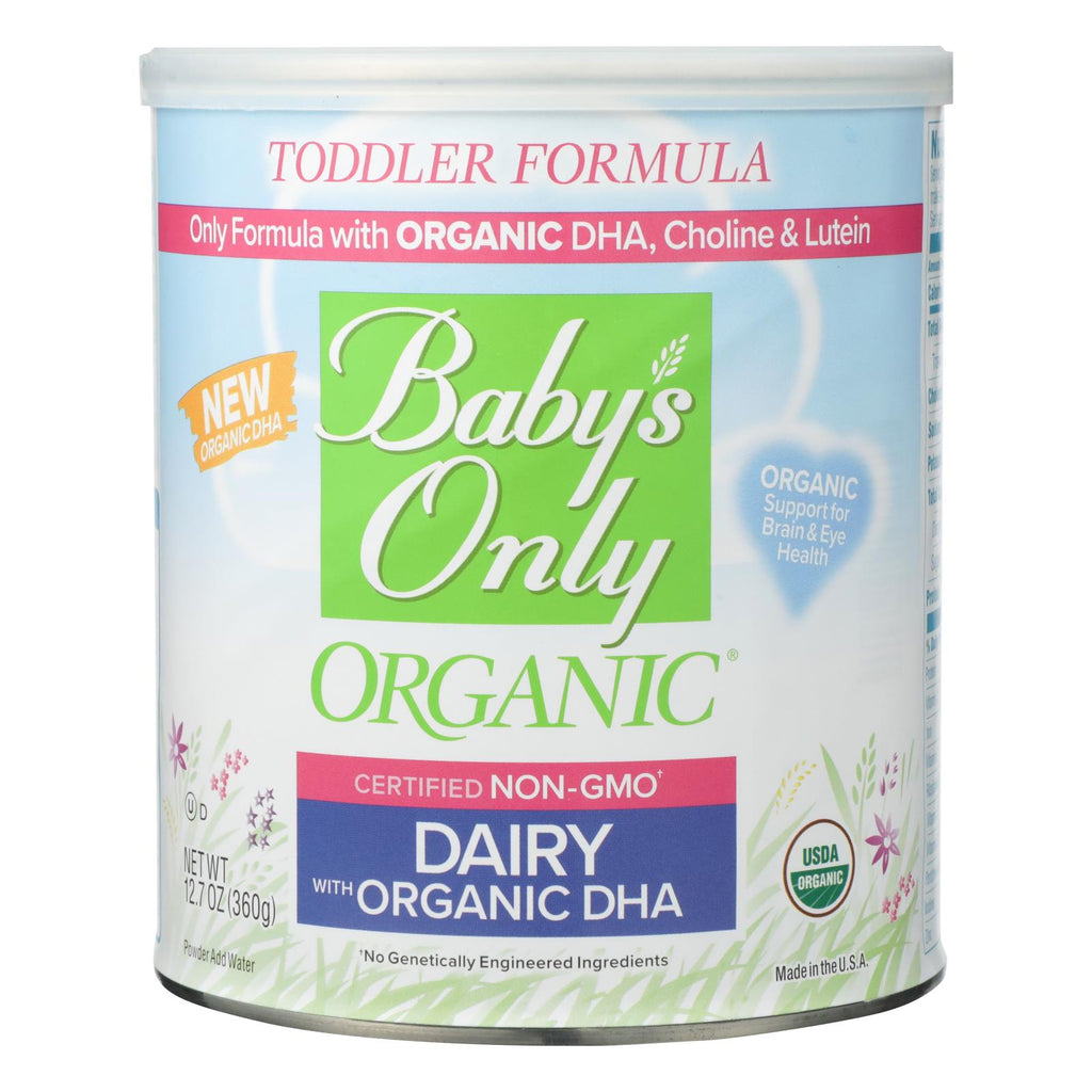 Babys Only Organic Toddler Formula - Organic - Dairy - Dha And Ara - 12.7 Oz - Case Of 6 - Lakehouse Foods